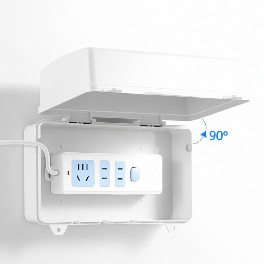 Waterproof Electrical Socket C - Outdoor Power Strip Weatherproof recension och pris