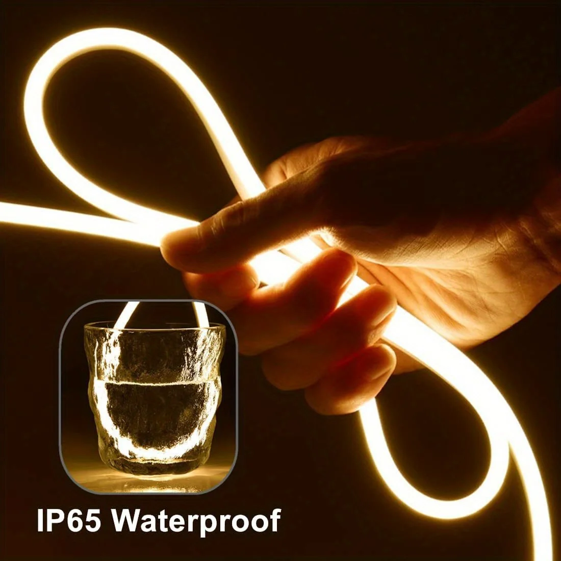 Motion Sensor Neon LED Light S - Outdoor Power Strip Weatherproof recension och pris